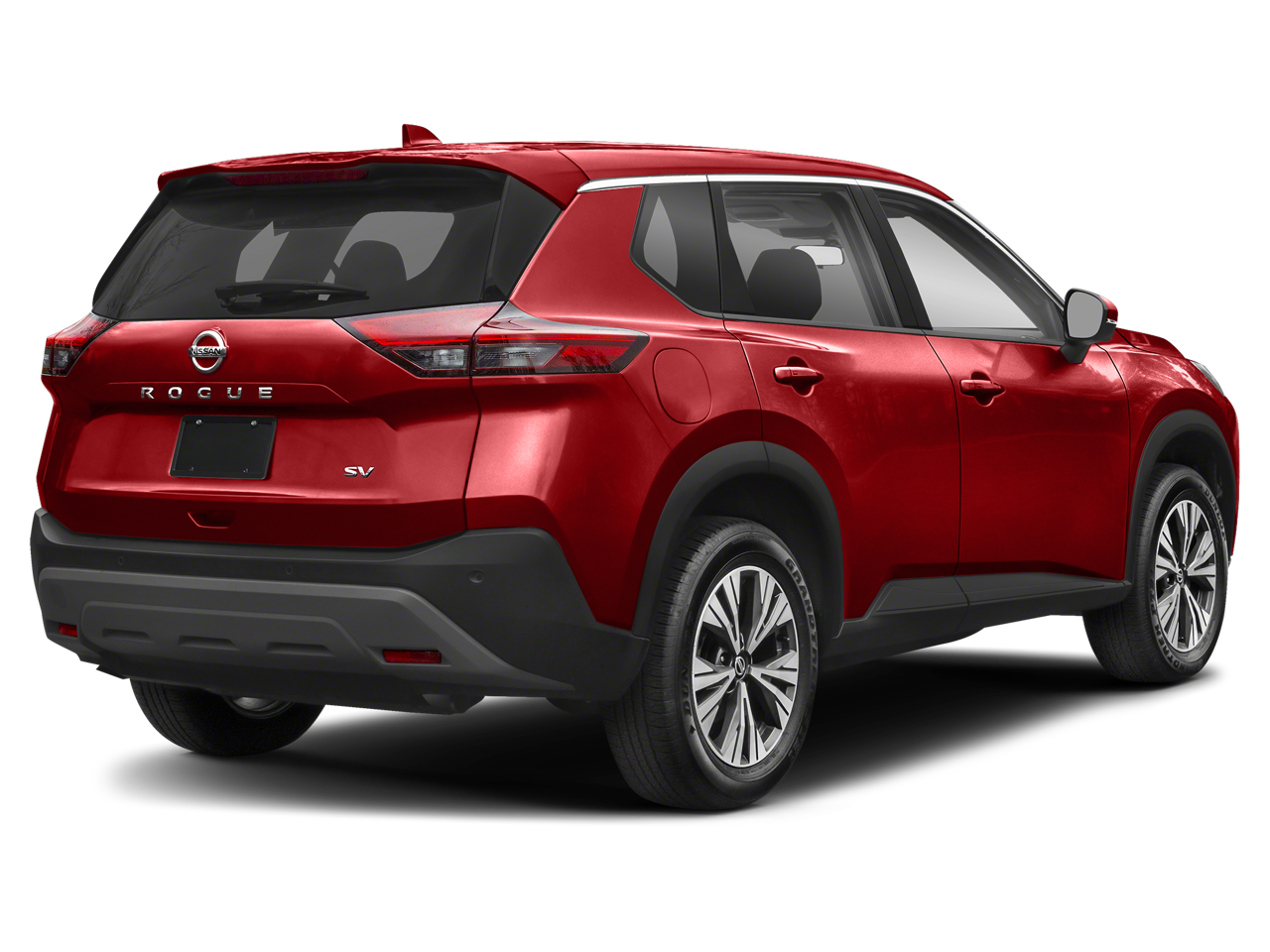 2023 Nissan Rogue — rear three-quarter view