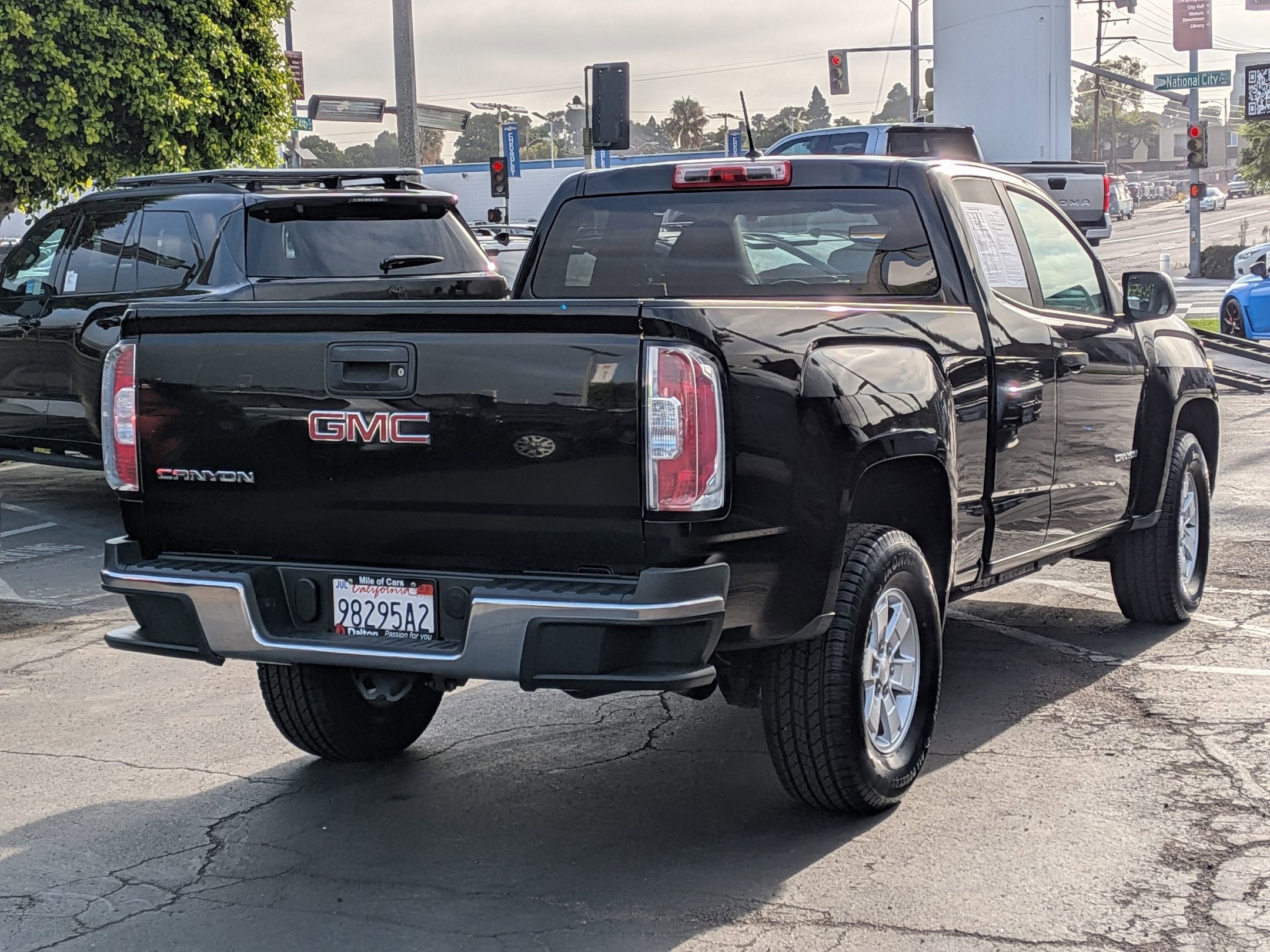 2016 GMC Canyon — interior view