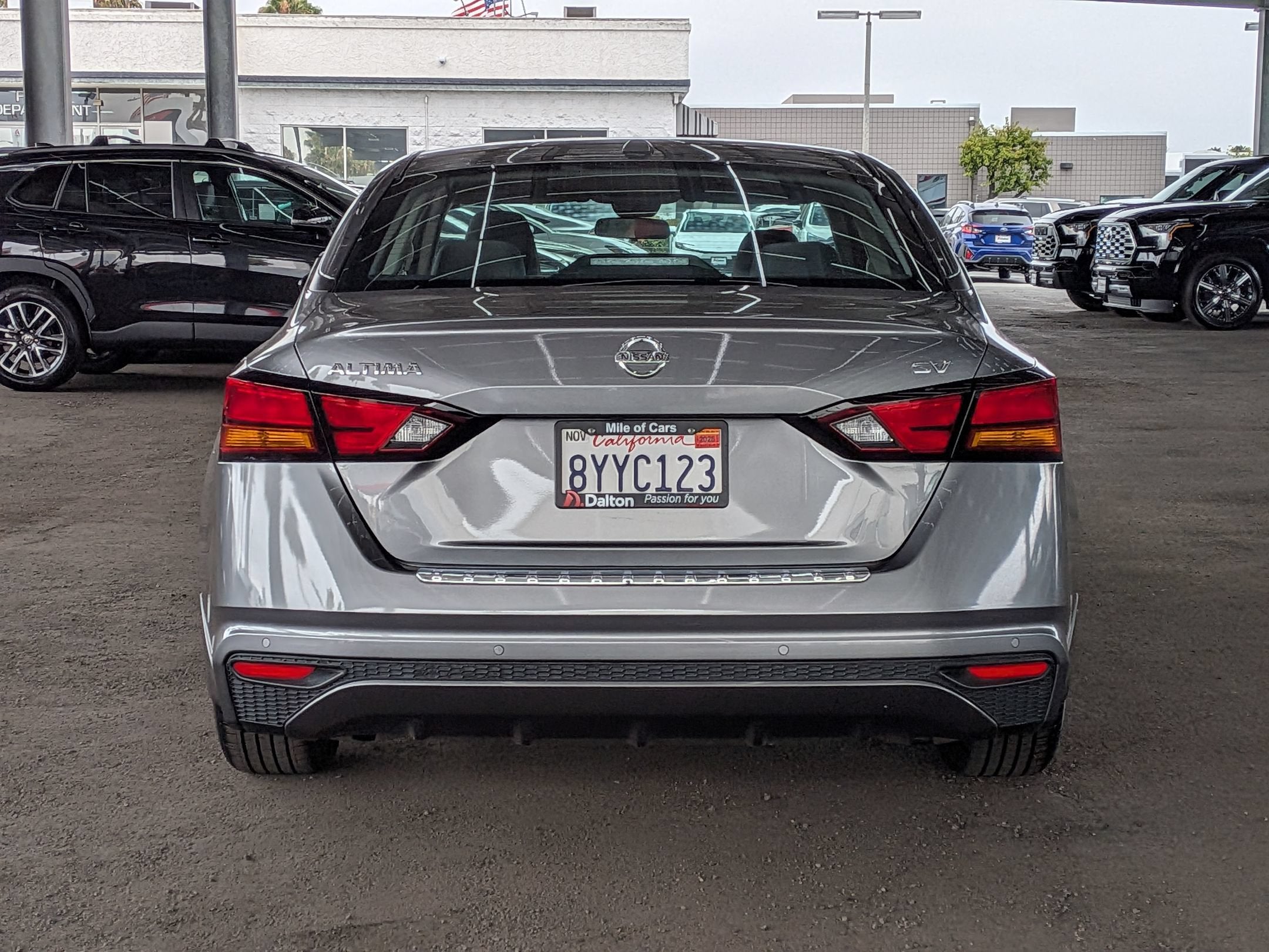 2021 Nissan Altima — rear three-quarter view