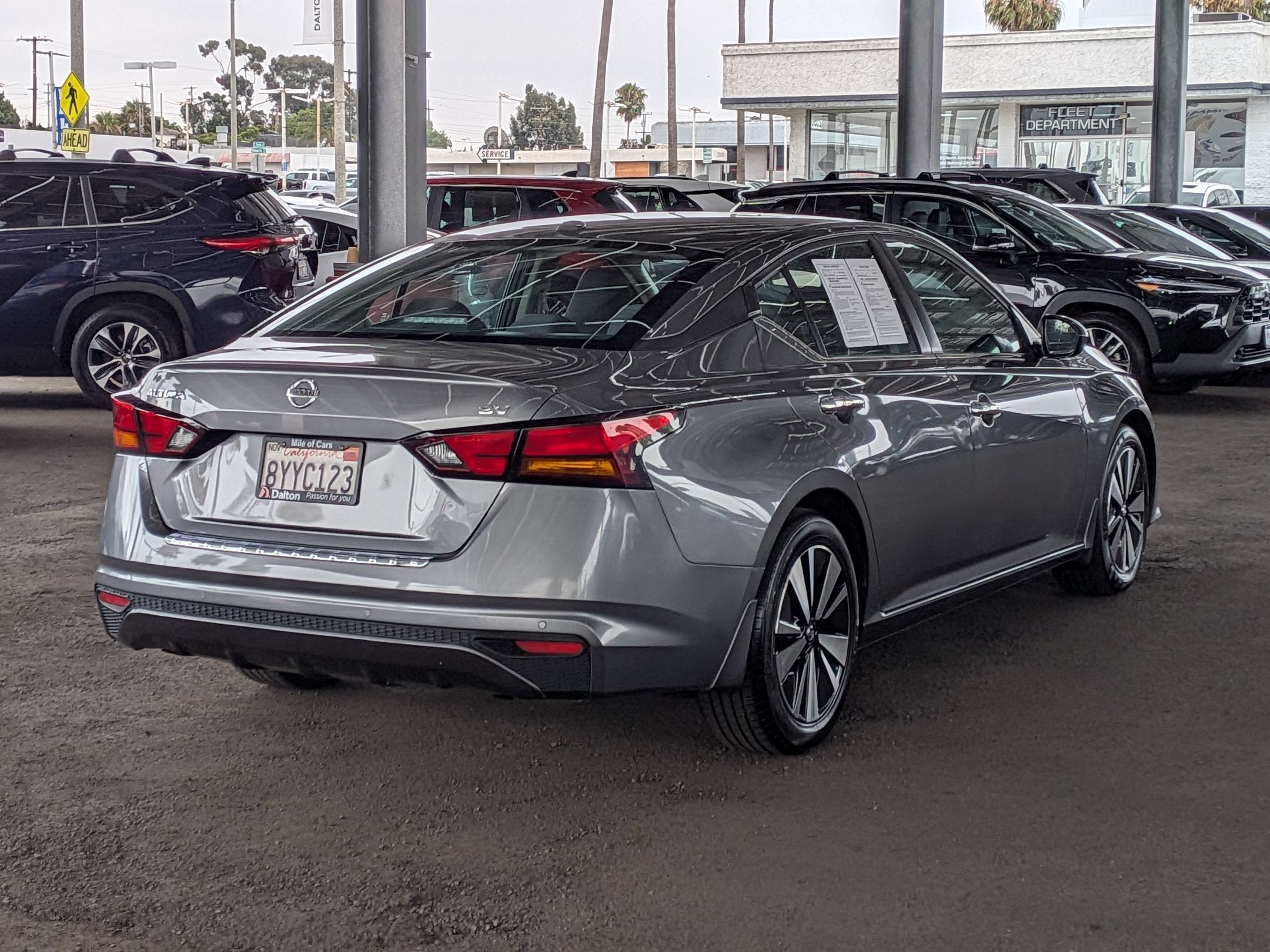 2021 Nissan Altima — interior view