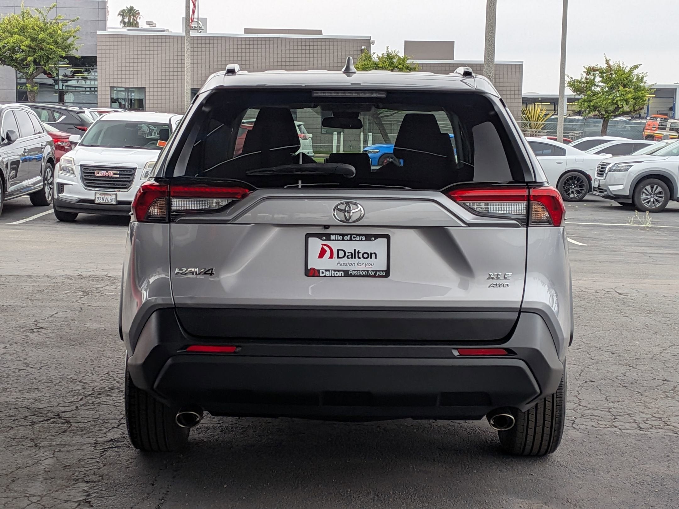 2024 Toyota RAV4 — rear three-quarter view