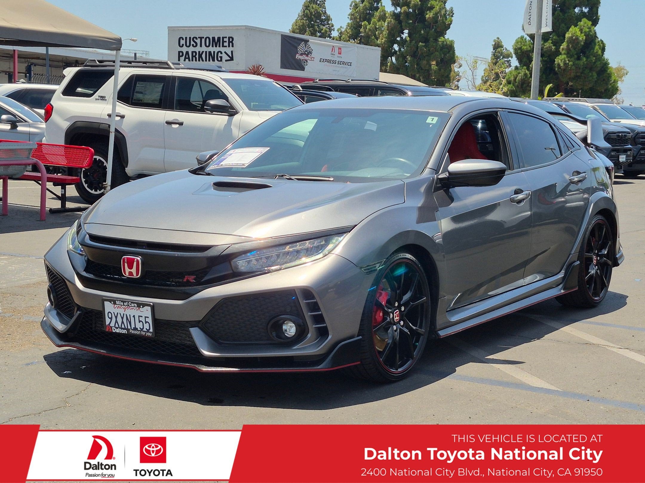 2017 Honda Civic Type R Touring in Not Available — front three-quarter view