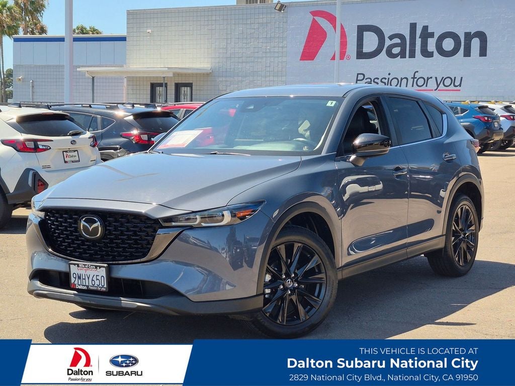 2024 Mazda Mazda CX-5 2.5 S Carbon Edition in Gray Metallic — front three-quarter view